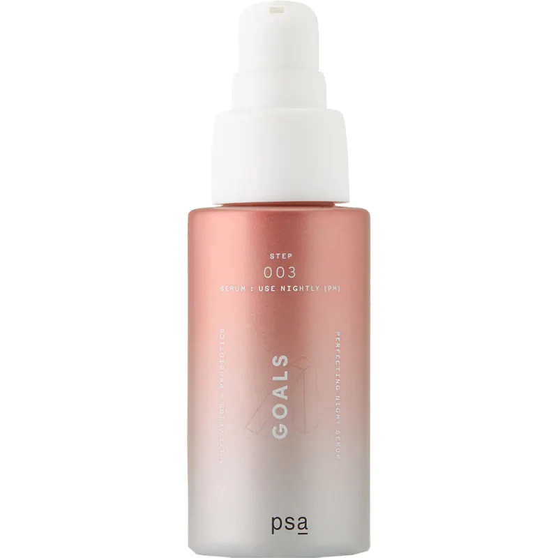 Ser exfoliant de noapte cu probiotice si multi-acizi Goals, 30ml, PSA — preț și oferte