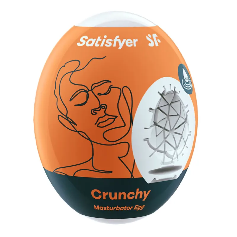 Masturbator Egg Crunchy, Satisfyer — preț și oferte