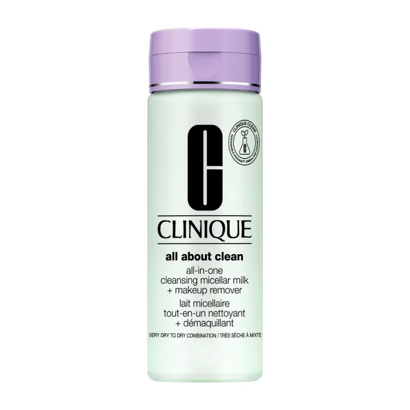 Lapte demachiant delicat pentru ten uscat si foarte uscat All About Clean, 200ml, Clinique — preț și oferte