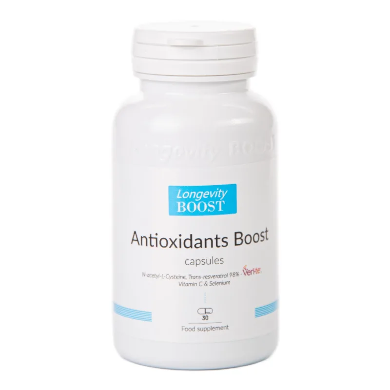 Antioxidants Boost, 30 capsule, Longevity BOOST — preț și oferte