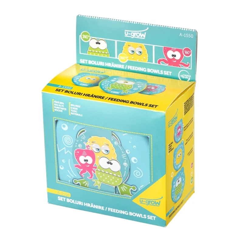 Set boluri A-1550, 3 bucati, U-Grow — preț și oferte