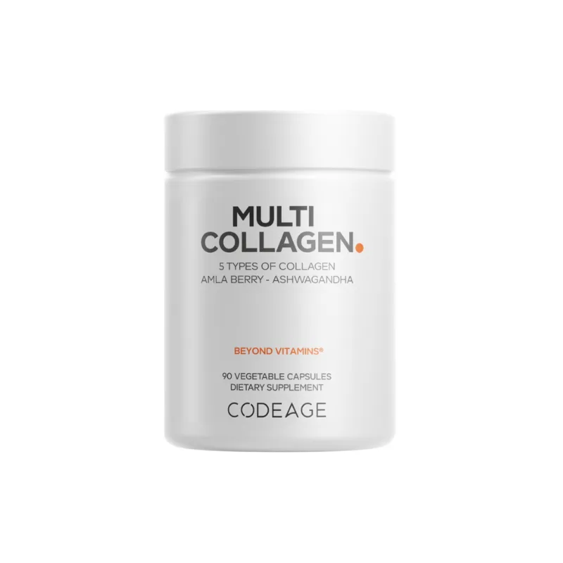Colagen hidrolizat Multi Collagen Hydrolyzed, 90 capsule, CodeAge — preț și oferte