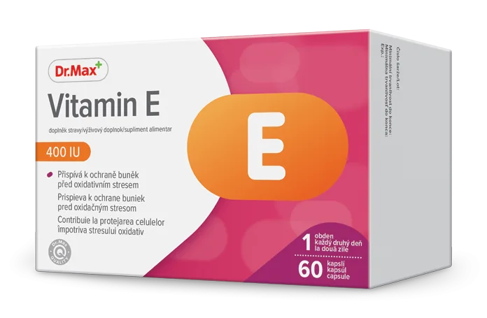 Dr. Max Vitamina E 400 UI, 60 capsule moi — preț și oferte