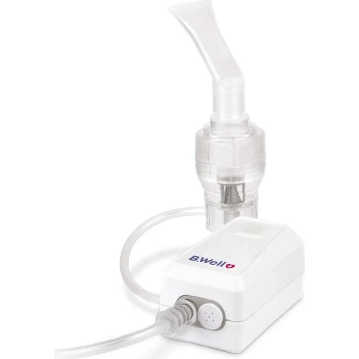 Nebulizator cu compresor inteligent pentru copii si adulti Basic MED-120, 1 bucata, B.Well — preț și oferte
