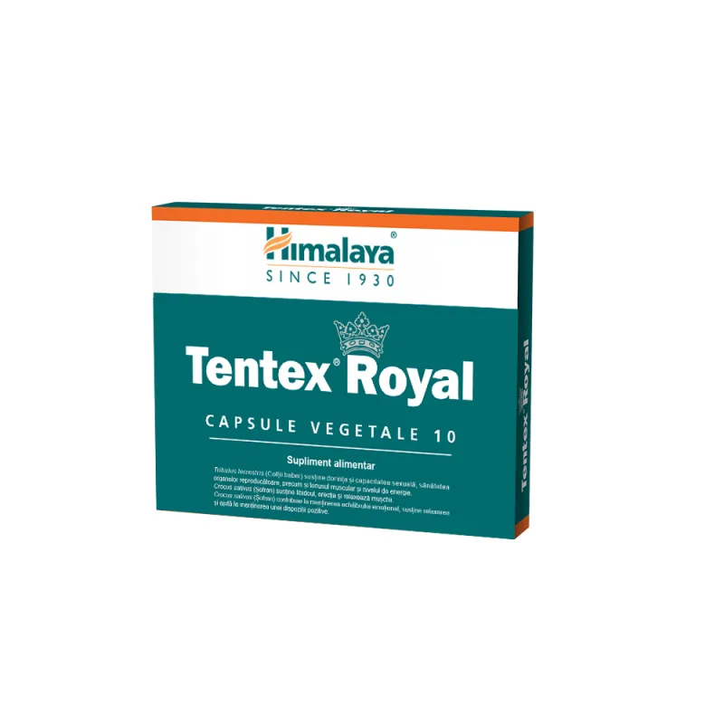 Tentex Royal, 10 capsule, Himalaya — preț și oferte