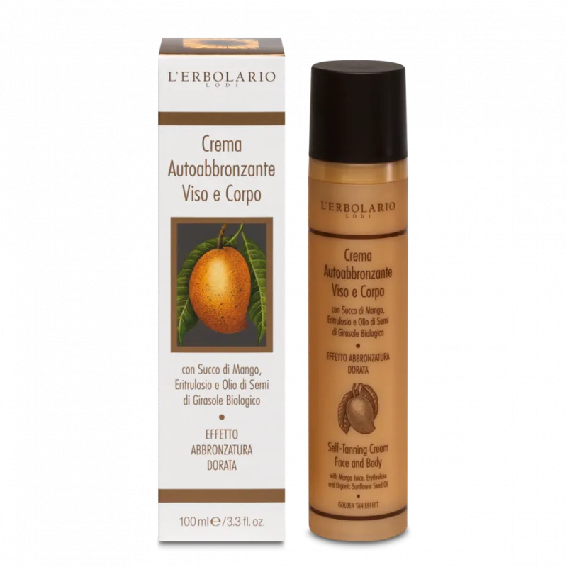 L'Erbolario Crema autobronzanta cu mango, 100ml — preț și oferte