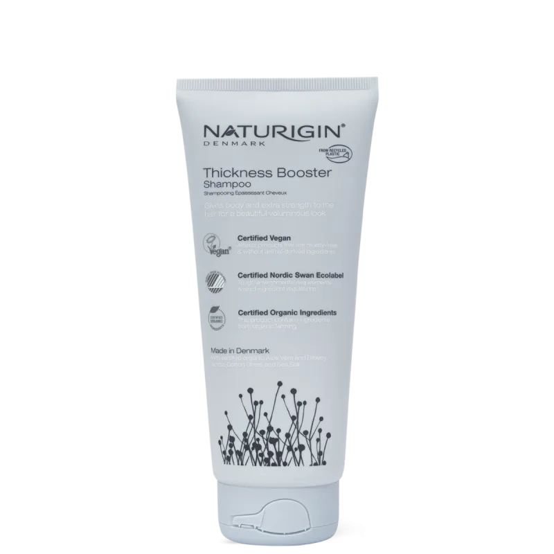 Sampon pentru volum, ingrosarea si fortifierea parului subtire Thickness Booster, 200ml, Naturigin — preț și oferte