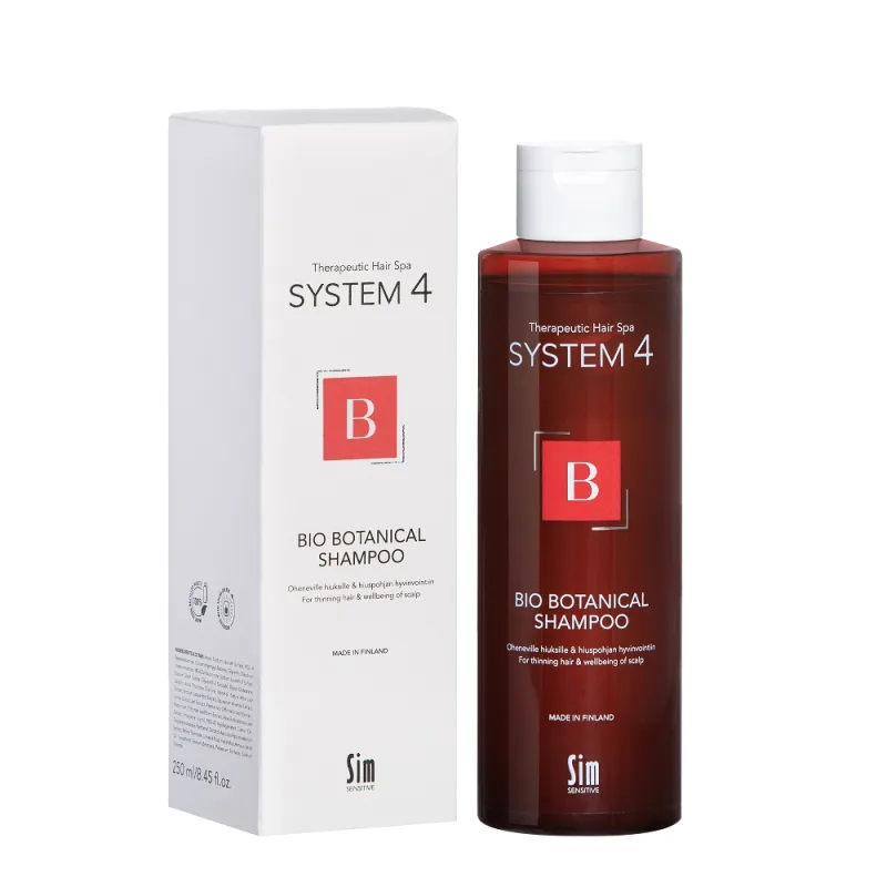 Sampon fortifiant anticadere si regenerant pentru scalpul si parul subtiat System 4 Therapeutical Hair Spa, 250ml, Sim Sensitive — preț și oferte