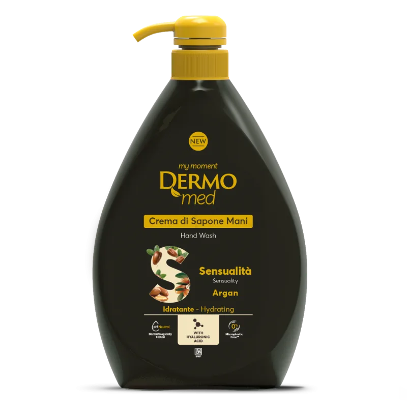 Dispenser Sapun lichid crema cu argan, 1000ml, Dermomed — preț și oferte