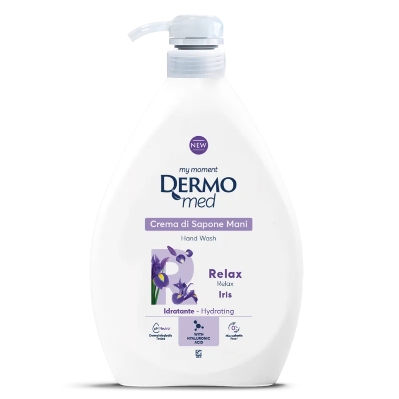 Dispenser Sapun lichid crema cu Iris, 1000ml, Dermomed — preț și oferte