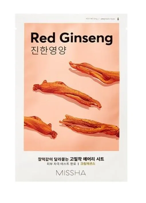 Masca nutritiva cu extract de ginseng rosu, 19g, Missha — preț și oferte