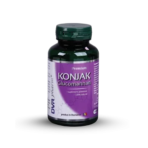 Konjak Glucomannan, 120 capsule, DVR Pharm
