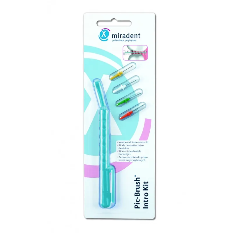 Set periute interdentare Pic Brush Intro Kit, 1 bucata, Miradent — preț și oferte