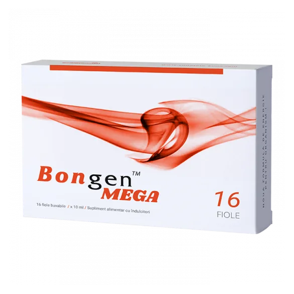 Bongen Mega, 16 fiole buvabile x 10ml, NaturPharma — preț și oferte