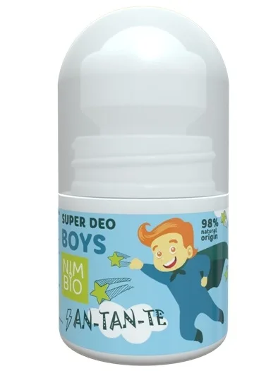 Deodorant natural pentru baieti de la +6 ani An-Tan-Te, 30ml, Nimbio — preț și oferte