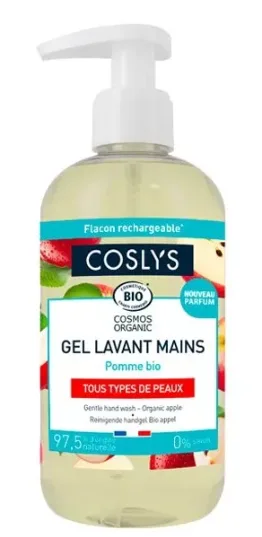 Gel bio pentru spalare pe maini fara sapun cu extract de mere, 300ml, Coslys — preț și oferte