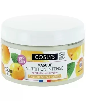 Masca bio hranire intensa si ingrijire par uscat si deteriorat cu ulei prune mirabelle, 250ml, Coslys — preț și oferte