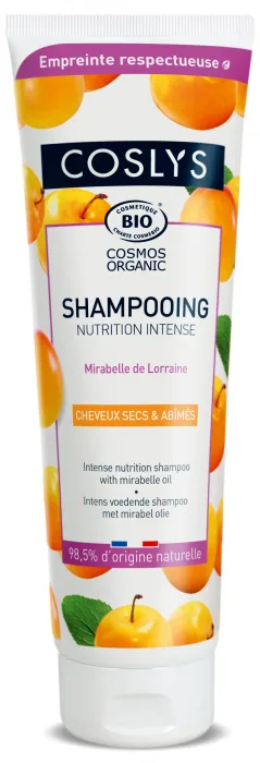 Sampon bio hranire si ingrijire par uscat si deteriorat cu ulei de prune mirabelle, 250ml, Coslys — preț și oferte