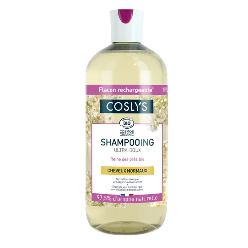 Sampon bio de ingrijire pentru par normal cu extract de cretusca, 500ml, Coslys — preț și oferte