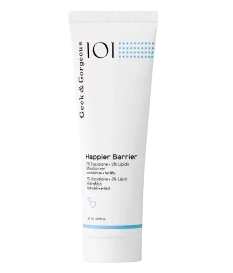 Crema 10% squalan + lipide Happier Barrier, 50ml, Geek&Gorgeous — preț și oferte