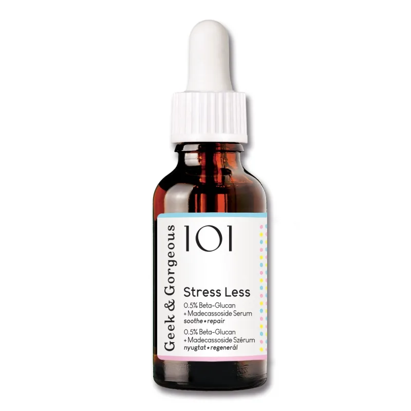 Ser Beta-glucan si Madecassoside Stress Less, 30ml, Geek&Gorgeous — preț și oferte