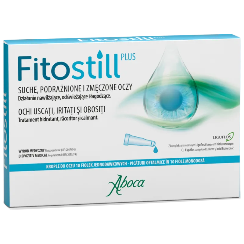 Fitostill picaturi de ochi, 10 x 0.5ml, Aboca — preț și oferte