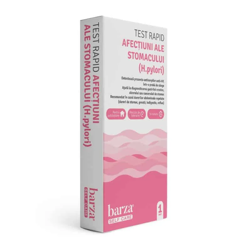 Test rapid pentru afectiuni ale stomacului (H. Pylori), 1 bucata, Self Care SELF CARE MEDICAL — preț și oferte