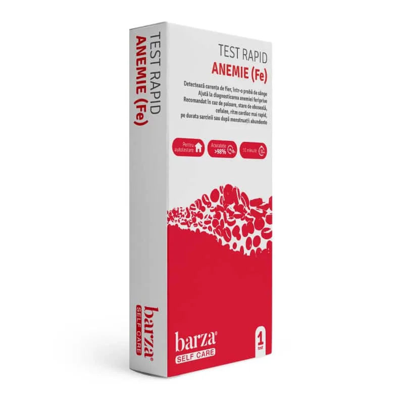 Test rapid pentru anemie (FE), 1 bucata, Self Care SELF CARE MEDICAL — preț și oferte