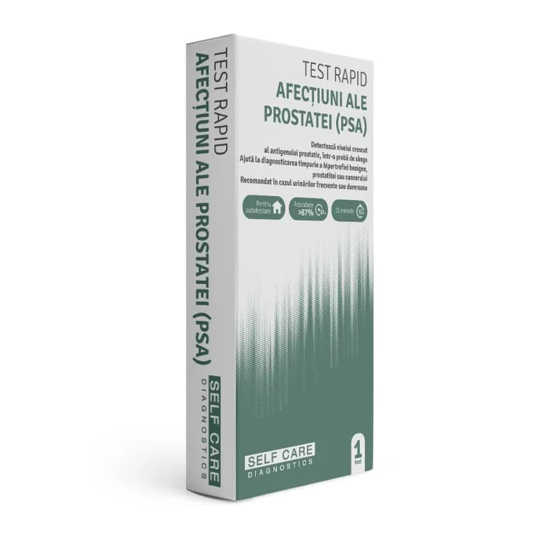 Test rapid pentru afectiuni ale prostatei (PSA), 1 bucata, Self Care SELF CARE MEDICAL — preț și oferte
