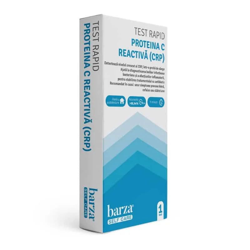 Test rapid pentru proteina C reactiva (CRP), 1 bucata, Self Care SELF CARE MEDICAL — preț și oferte