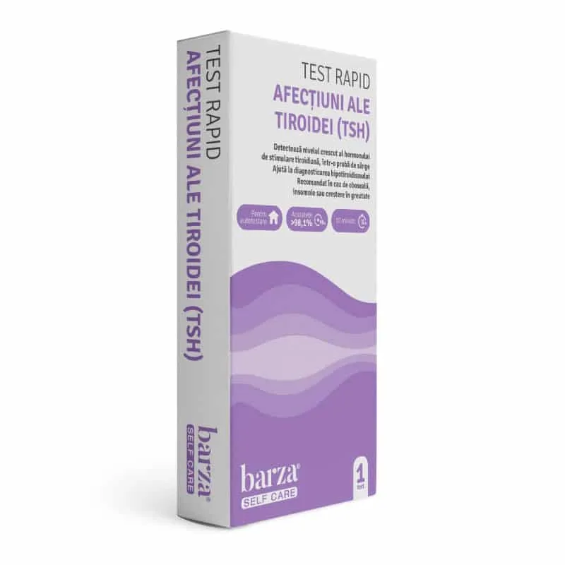 Test rapid pentru afectiuni alei tiroidei (TSH), 1 bucata, Self Care SELF CARE MEDICAL — preț și oferte