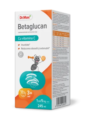 Dr. Max Betaglucan Sirop, 245ml