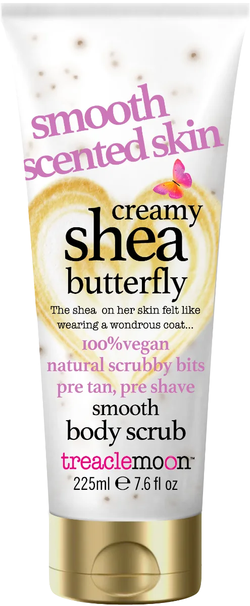Exfoliant pentru corp Shea Butterfly, 225ml, Treaclemoon — preț și oferte