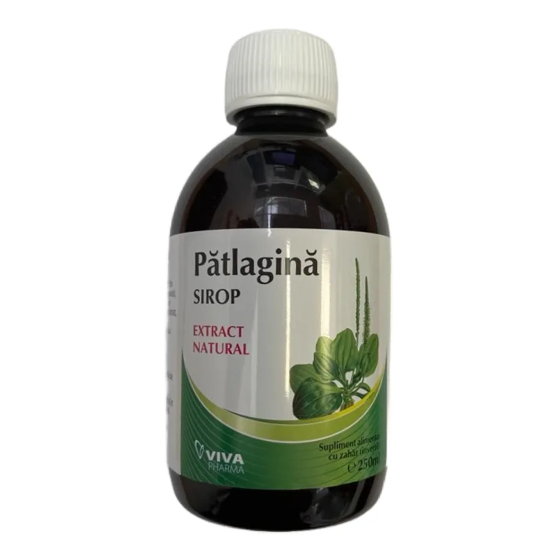 Sirop Patlagina, 250 ml, Viva VIVA PHARMA — preț și oferte