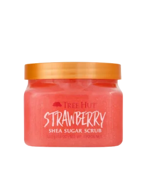 Exfoliant pentru corp Strawberry, 510g, Tree Hut