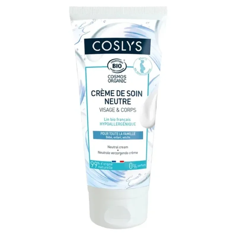Crema bio cu extract de in pentru ten maini si corp, 200ml, Coslys — preț și oferte