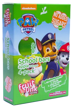 Batoane din fructe cu mere Paw Patrol, 80g, Fruit Funk