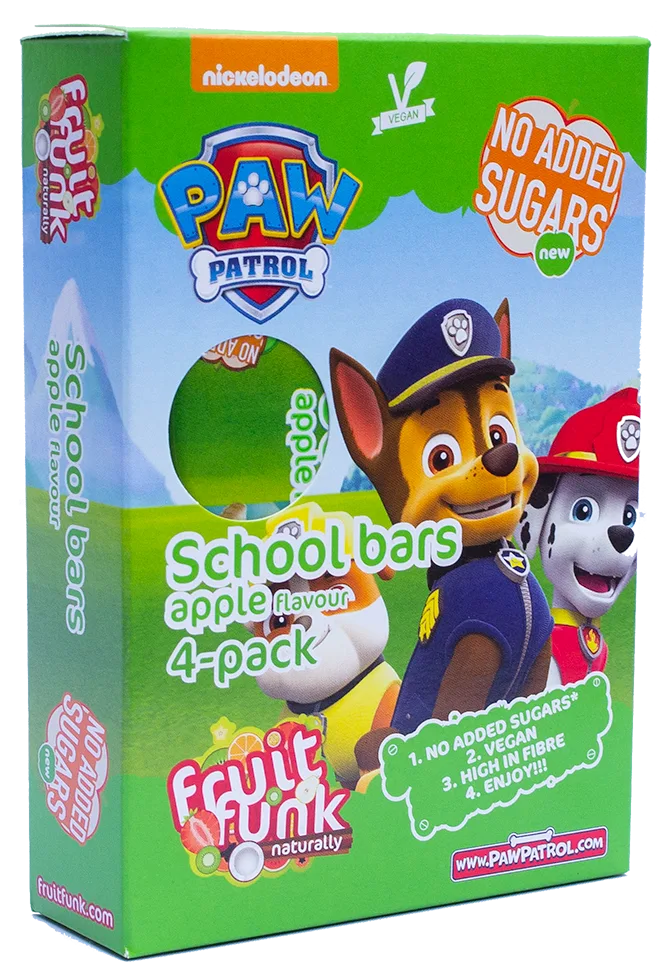Batoane din fructe cu mere Paw Patrol, 80g, Fruit Funk — preț și oferte