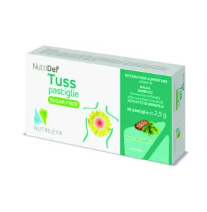 Capsule pin fara zahar NutriDef Tuss, 20 capsule, Nutrileya