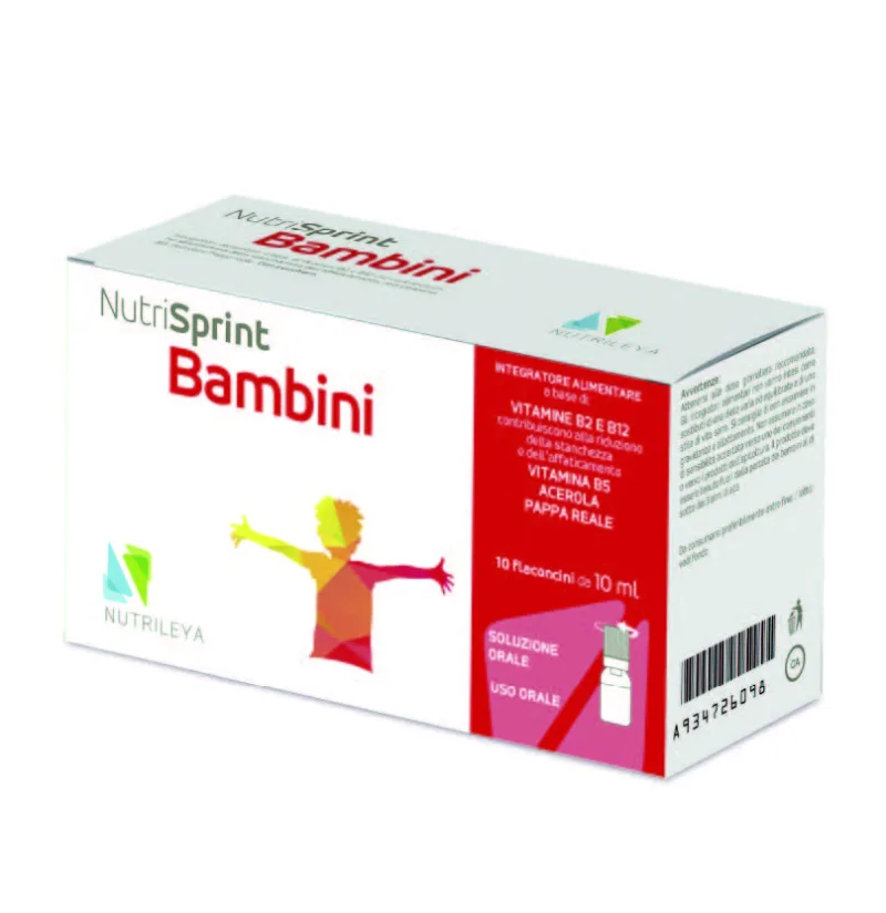 Nutrisprint bamibini, 10 flacoane x 10ml, Nutrileya — preț și oferte