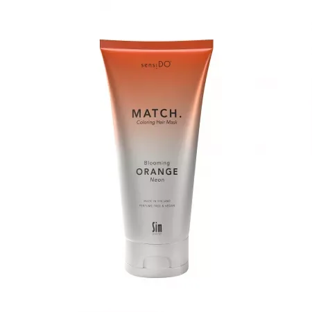 Masca pentru par coloranta tratament cu Keraguard Match Blooming Orange Neon, 200ml, Sensido — preț și oferte