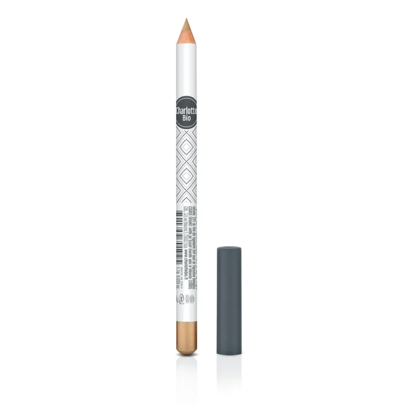 Creion bio contur pentru ochi Auriu, 1.1g, Charlotte Bio — preț și oferte