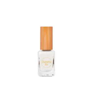 Lac vegan de unghii Blanc, 10ml, Charlotte Bio