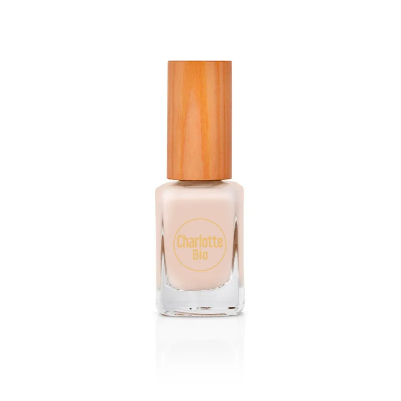 Lac vegan de unghii Nude, 10ml, Charlotte Bio — preț și oferte