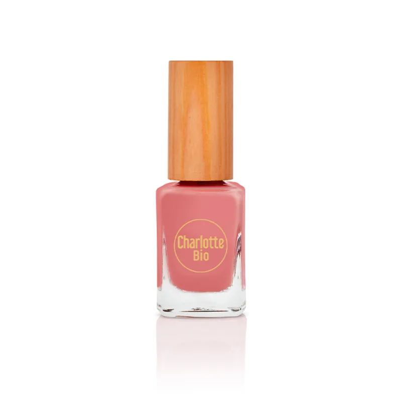 Lac vegan de unghii Rose Vintage, 10ml, Charlotte Bio — preț și oferte