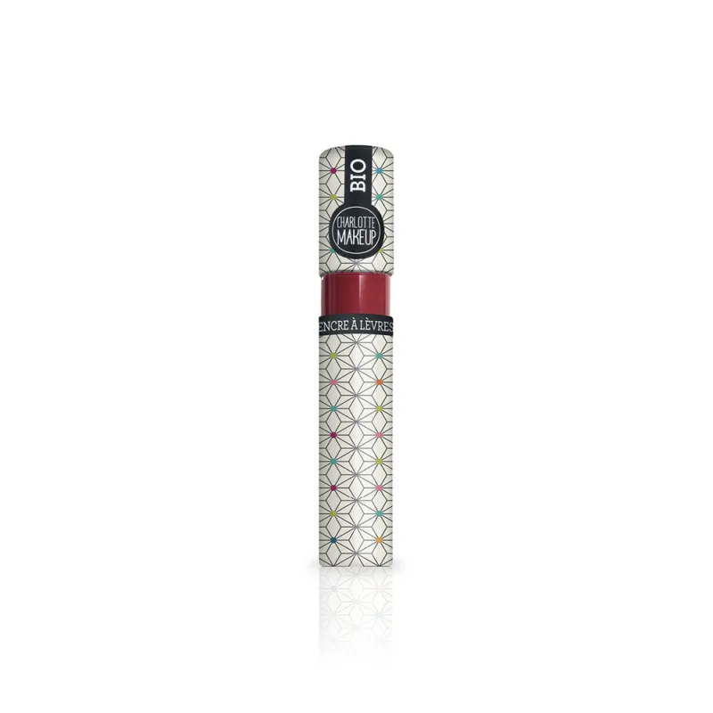 Luciu bio de buze cu ulei de ricin Rouge Grenat, 8ml, Charlotte Bio — preț și oferte
