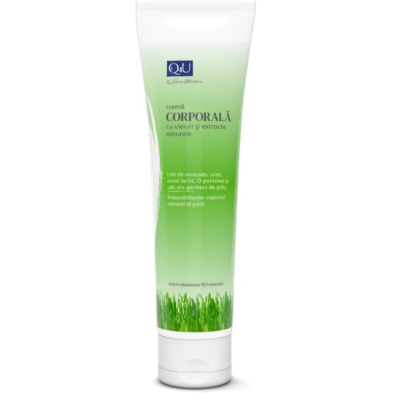 Crema de corp Q4U, 150 ml, Tis Farmaceutic — preț și oferte