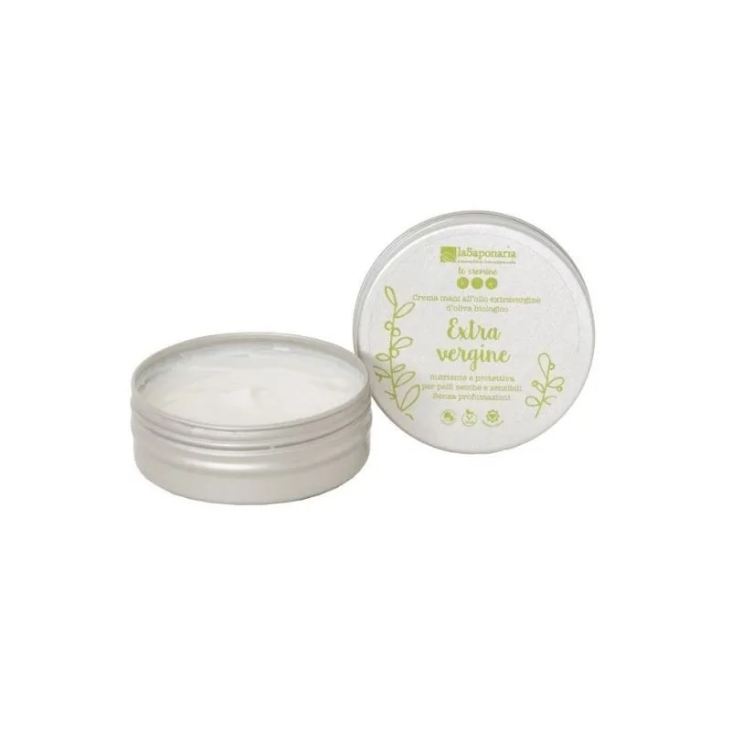 Crema de maini organica cu ulei extravirgin de masline, 60ml, La Saponaria — preț și oferte