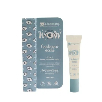 Crema pentru conturul ochilor 3 in 1, 15ml, La Saponaria — preț și oferte