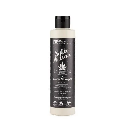 Gel de dus si sampon pentru barbati All in One, 200ml, La Saponaria — preț și oferte